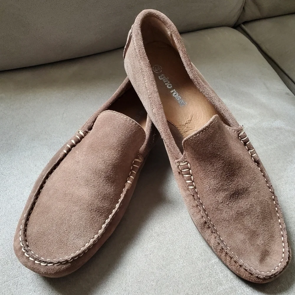 Gino Rossi Kathy leather moccasin driving shoes by , italian shoe maker EU 44